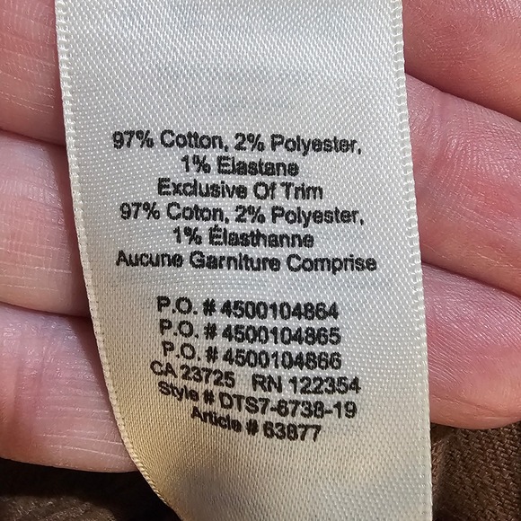 Wilfred Free Aritzia Womens Brown Pants‎ 4 - Picture 5 of 5